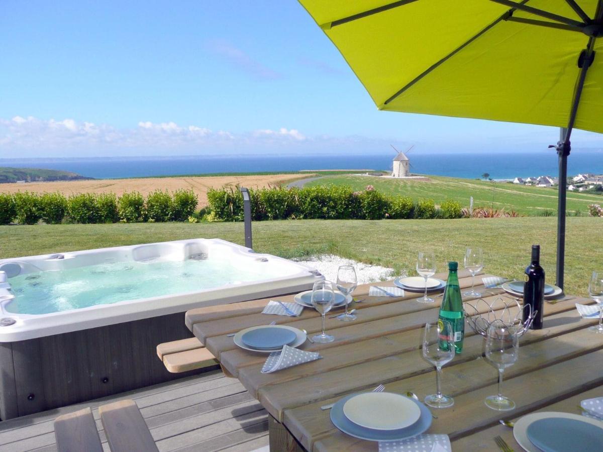 Panoramic Sea View And Jacuzzi, Premium, Telgruc-Sur-Mer Exteriér fotografie