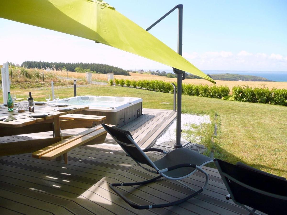 Panoramic Sea View And Jacuzzi, Premium, Telgruc-Sur-Mer Exteriér fotografie